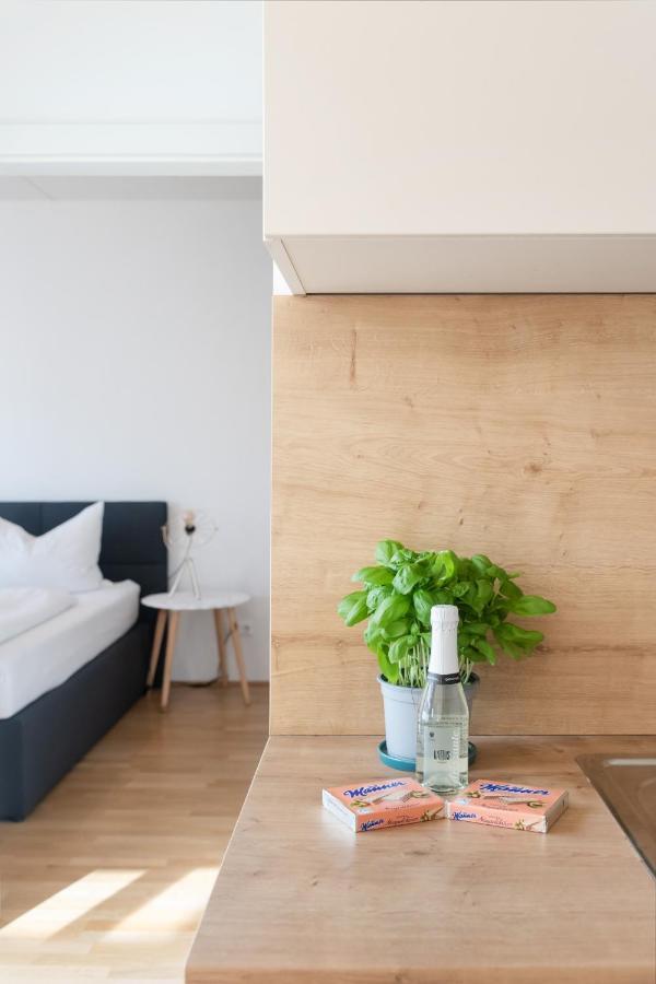 Helles, Neues Dg Apartment Mit Blick Zum Donauturm 비엔나 외부 사진