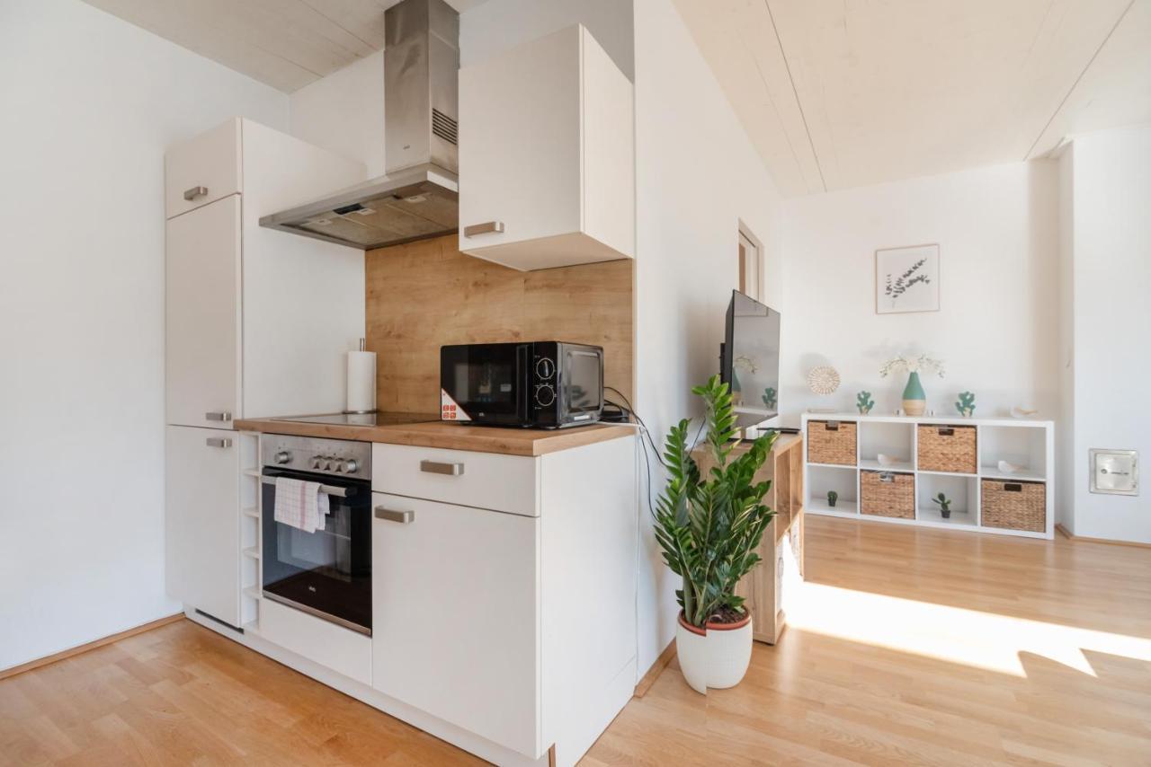 Helles, Neues Dg Apartment Mit Blick Zum Donauturm 비엔나 외부 사진